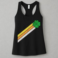 Retro Irish Clover Comet Womens Tank Top