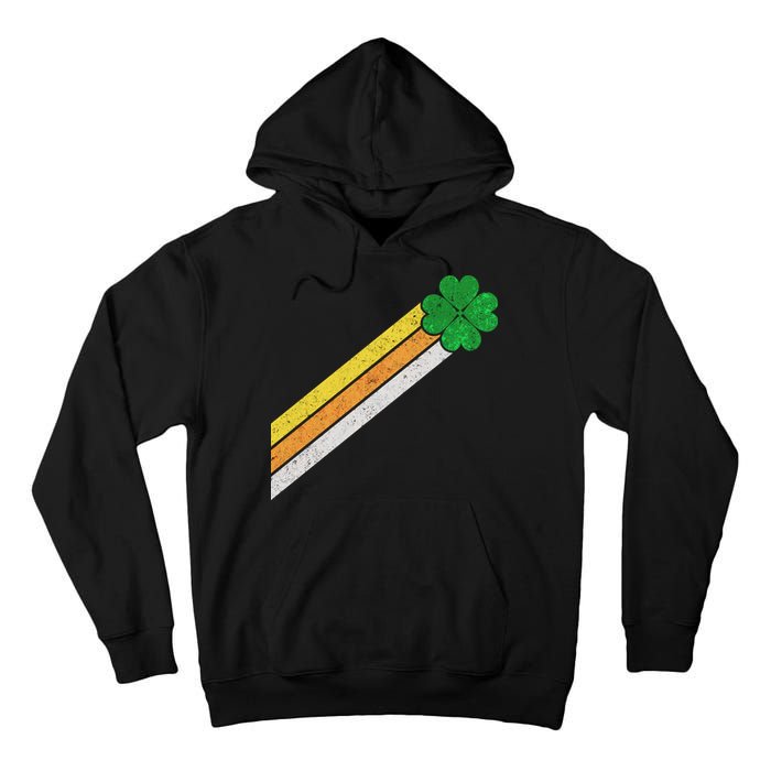 Retro Irish Clover Comet Tall Hoodie