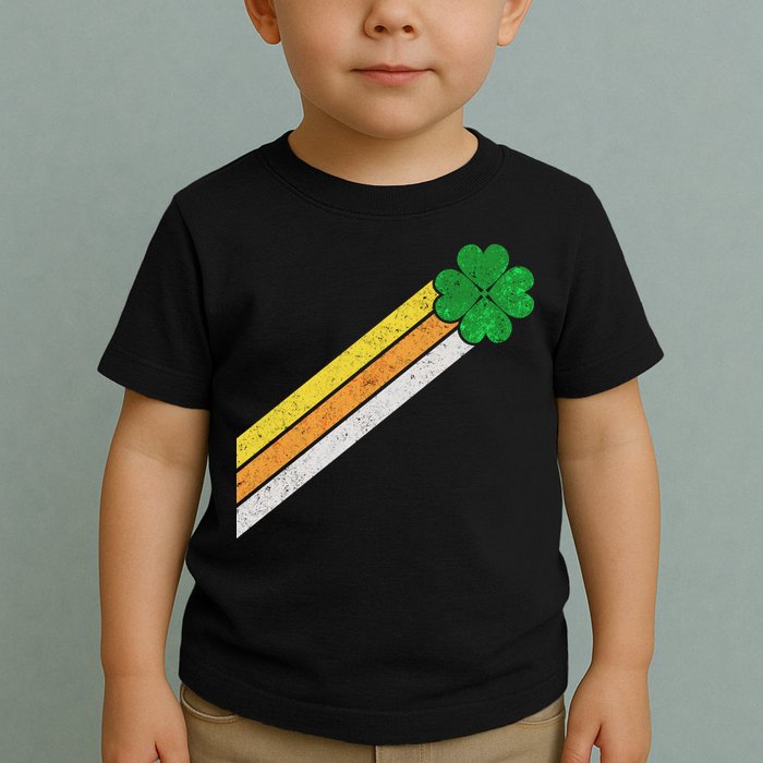 Retro Irish Clover Comet Toddler T-Shirt