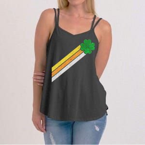 Retro Irish Clover Comet Women's Strappy Tank