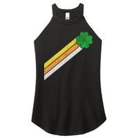 Retro Irish Clover Comet Women's Perfect Tri Rocker Tank