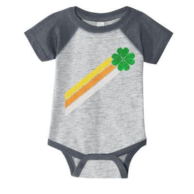 Retro Irish Clover Comet Infant Baby Jersey Bodysuit