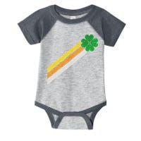 Retro Irish Clover Comet Infant Baby Jersey Bodysuit