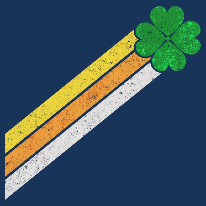 Retro Irish Clover Comet Infant Baby Jersey Bodysuit