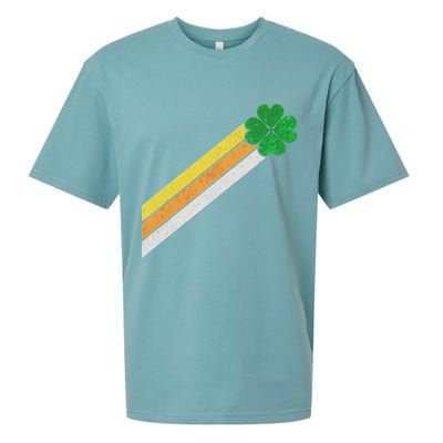 Retro Irish Clover Comet Sueded Cloud Jersey T-Shirt
