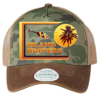 Retro Island Hoppers  Legacy Tie Dye Trucker Hat