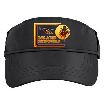 Retro Island Hoppers  Adult Drive Performance Visor