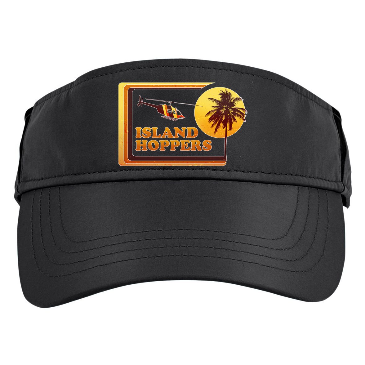Retro Island Hoppers  Adult Drive Performance Visor