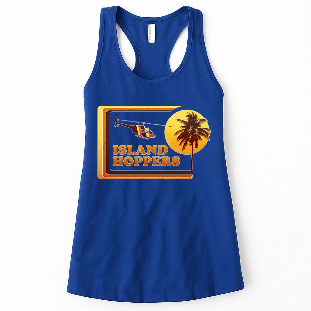 Retro Island Hoppers  Womens Tank Top