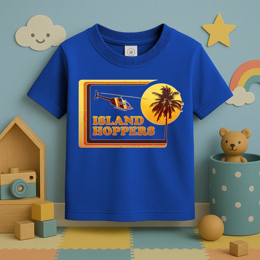 Retro Island Hoppers  Toddler T-Shirt