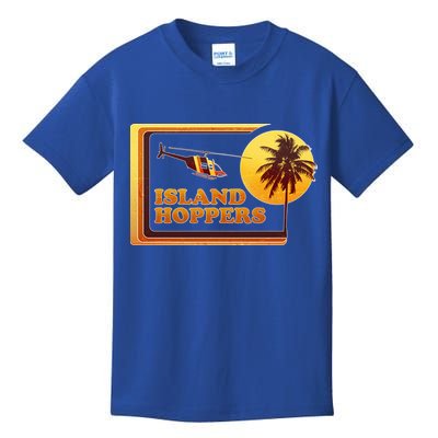 Retro Island Hoppers  Kids T-Shirt