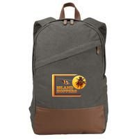 Retro Island Hoppers  Cotton Canvas Backpack