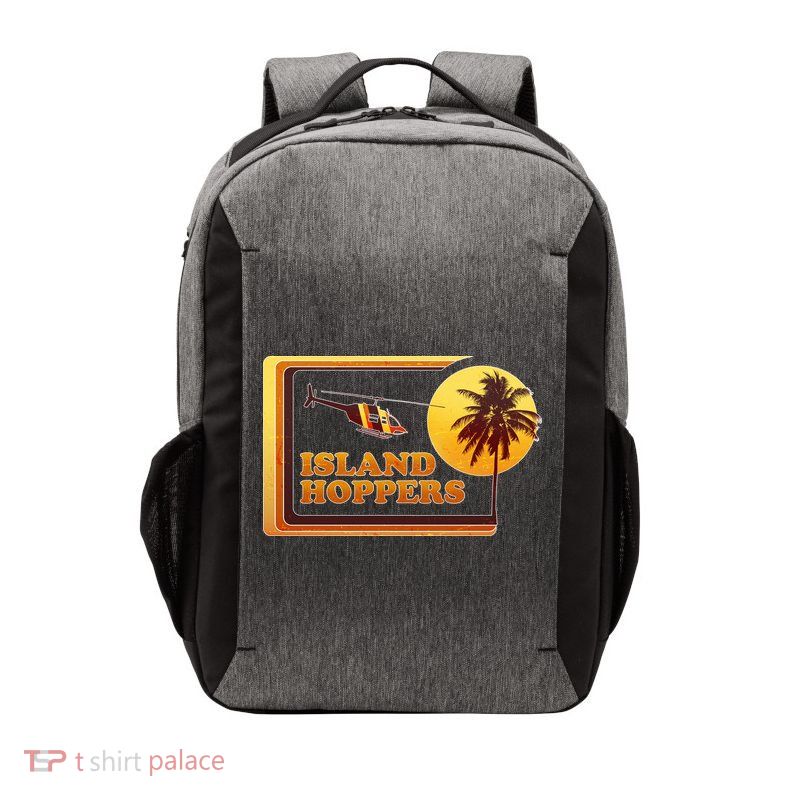 Retro Island Hoppers  Vector Backpack