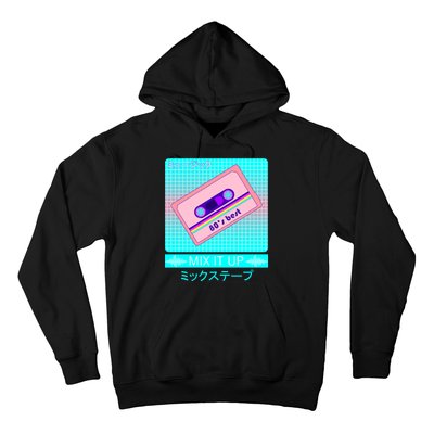 Retro Japanese Vaporwave Mix Tape Hoodie