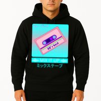 Retro Japanese Vaporwave Mix Tape Hoodie