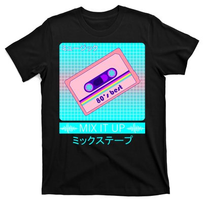 Retro Japanese Vaporwave Mix Tape T-Shirt