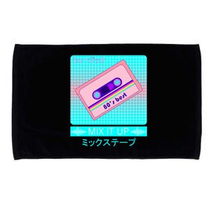 Retro Japanese Vaporwave Mix Tape Microfiber Hand Towel