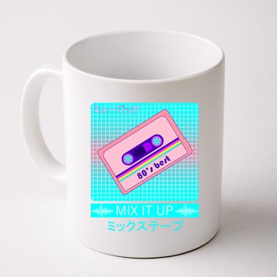 Retro Japanese Vaporwave Mix Tape Coffee Mug