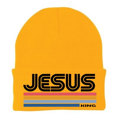 Retro Jesus King Knit Cap Winter Beanie