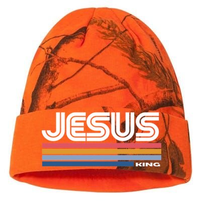 Retro Jesus King Kati Licensed 12" Camo Beanie