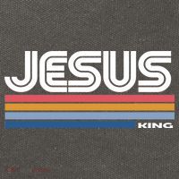 Retro Jesus King Cotton Canvas Backpack