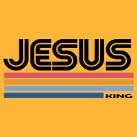 Retro Jesus King Cooling Performance Crew T-Shirt