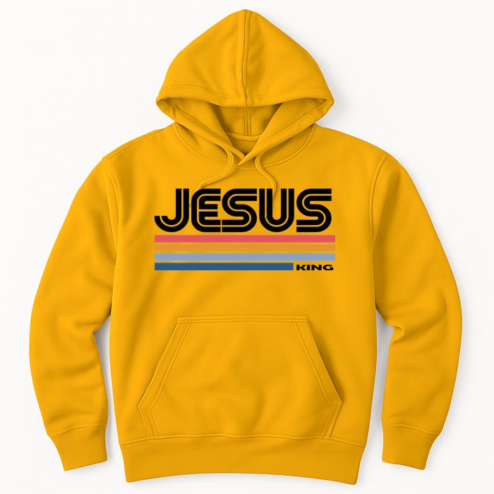 Retro Jesus King Hoodie