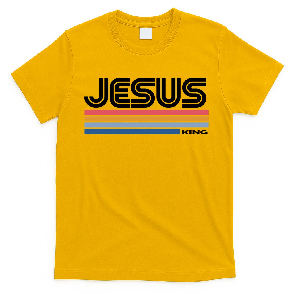 Retro Jesus King T-Shirt