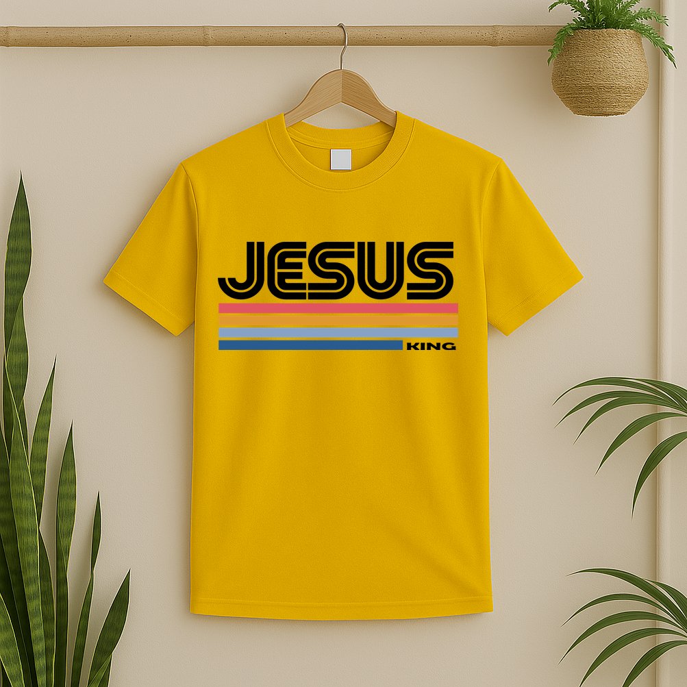 Retro Jesus King T-Shirt