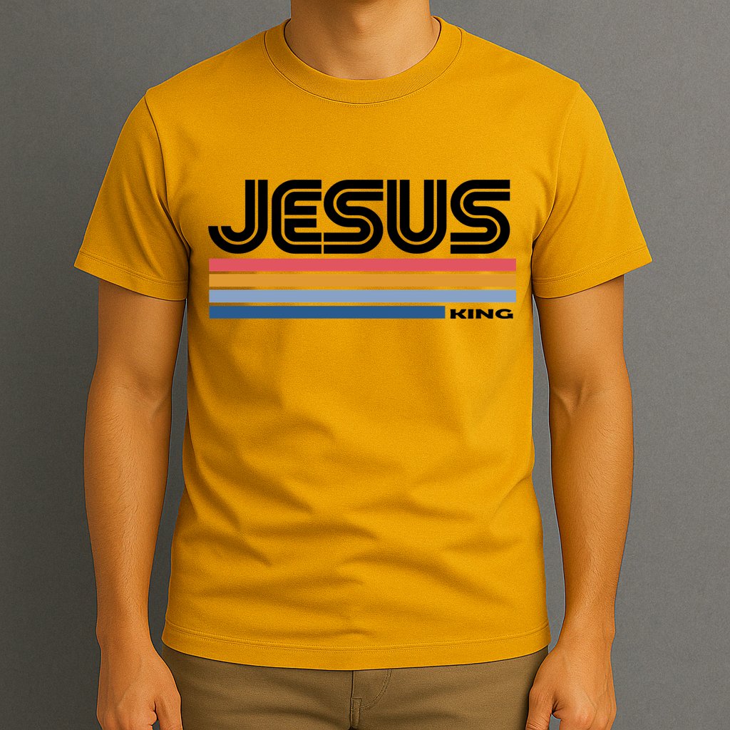 Retro Jesus King T-Shirt