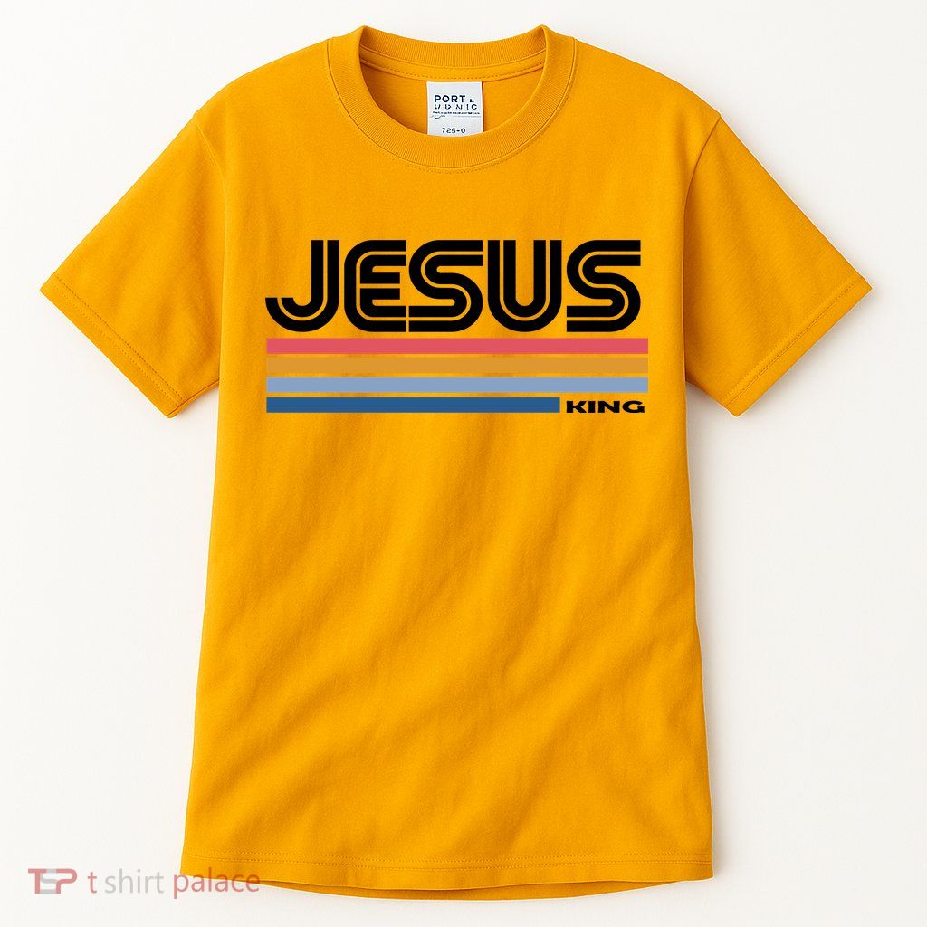 Retro Jesus King Tall T-Shirt