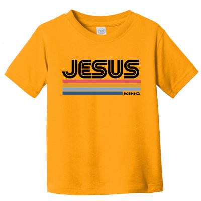 Retro Jesus King Toddler T-Shirt