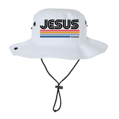 Retro Jesus King Legacy Cool Fit Booney Bucket Hat