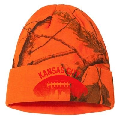 Retro Kansas City Football Skyline Kati Licensed 12" Camo Beanie