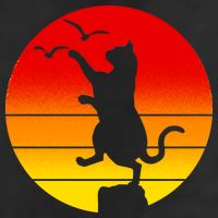 Retro Karate Cat 80's Movies Cool Comfort Performance Bucket Hat
