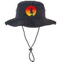 Retro Karate Cat 80's Movies Bucket Hat