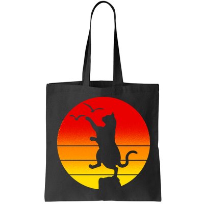 Retro Karate Cat 80's Movies Bag