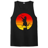 Retro Karate Cat 80's Movies PosiCharge Competitor Tank