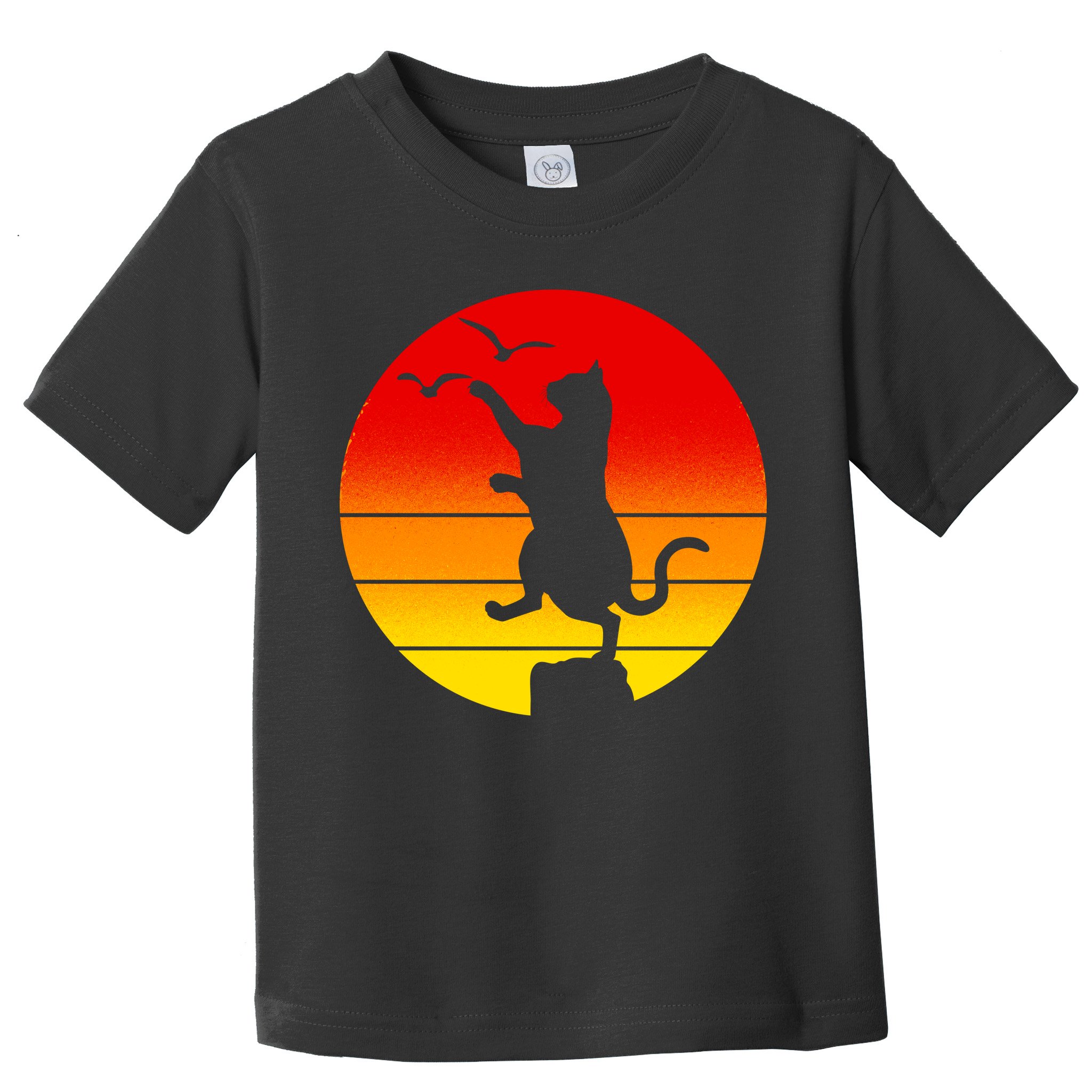 Retro Karate Cat 80's Movies Toddler T-Shirt