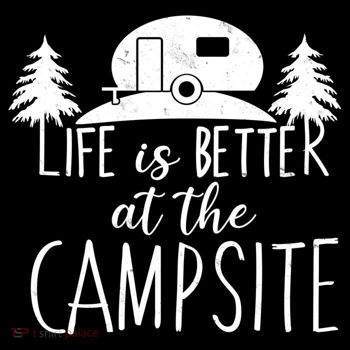 Retro Life is Better At The Campsite  16 in Basic Backpack