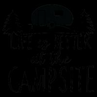 Retro Life is Better At The Campsite  16oz Travel Tumbler
