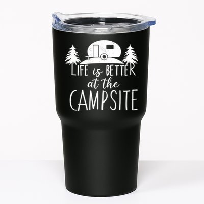Retro Life is Better At The Campsite  Tumbler