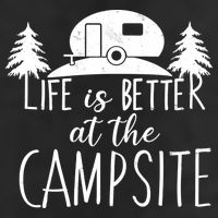 Retro Life is Better At The Campsite  Trucker Hat