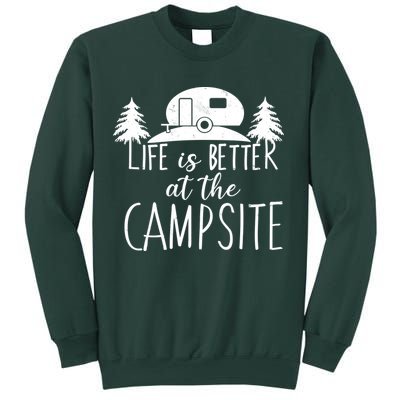 Retro Life is Better At The Campsite  Sweatshirt