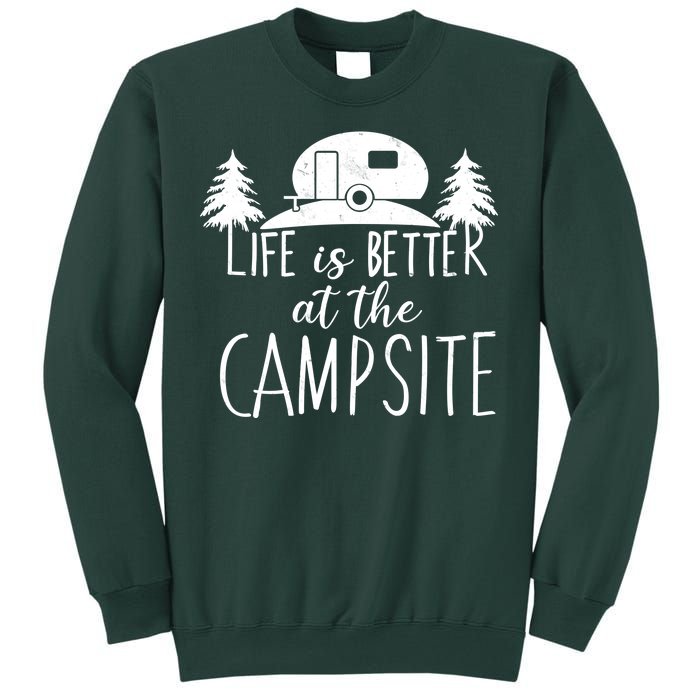 Retro Life is Better At The Campsite  Sweatshirt