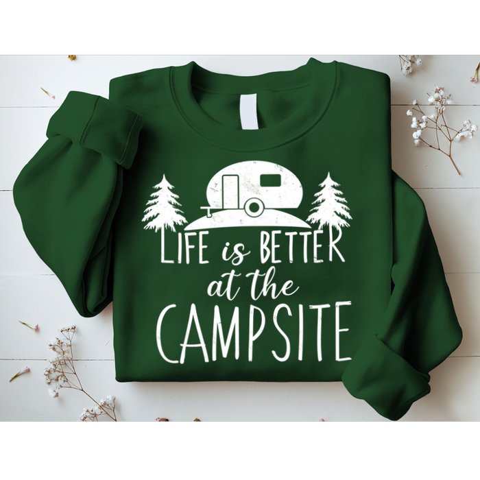 Retro Life is Better At The Campsite  Sweatshirt