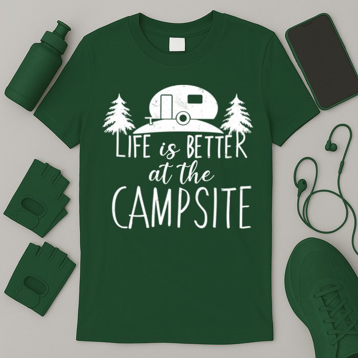 Retro Life is Better At The Campsite  T-Shirt