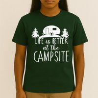 Retro Life is Better At The Campsite  T-Shirt