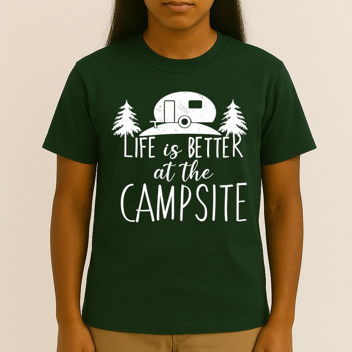 Retro Life is Better At The Campsite  T-Shirt