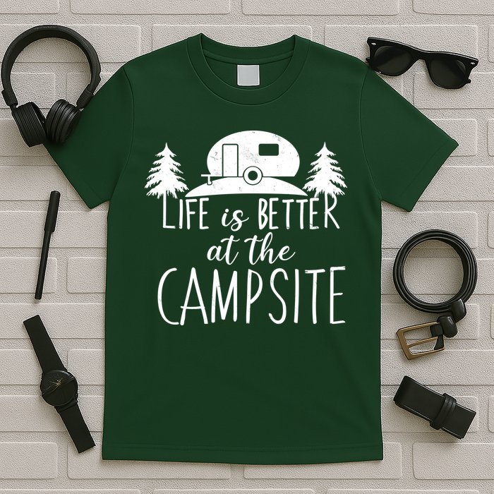 Retro Life is Better At The Campsite  T-Shirt
